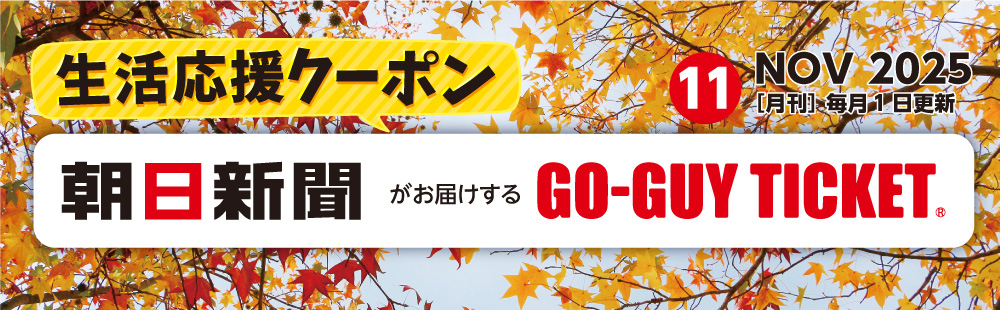 ゴーガイチケット11月号